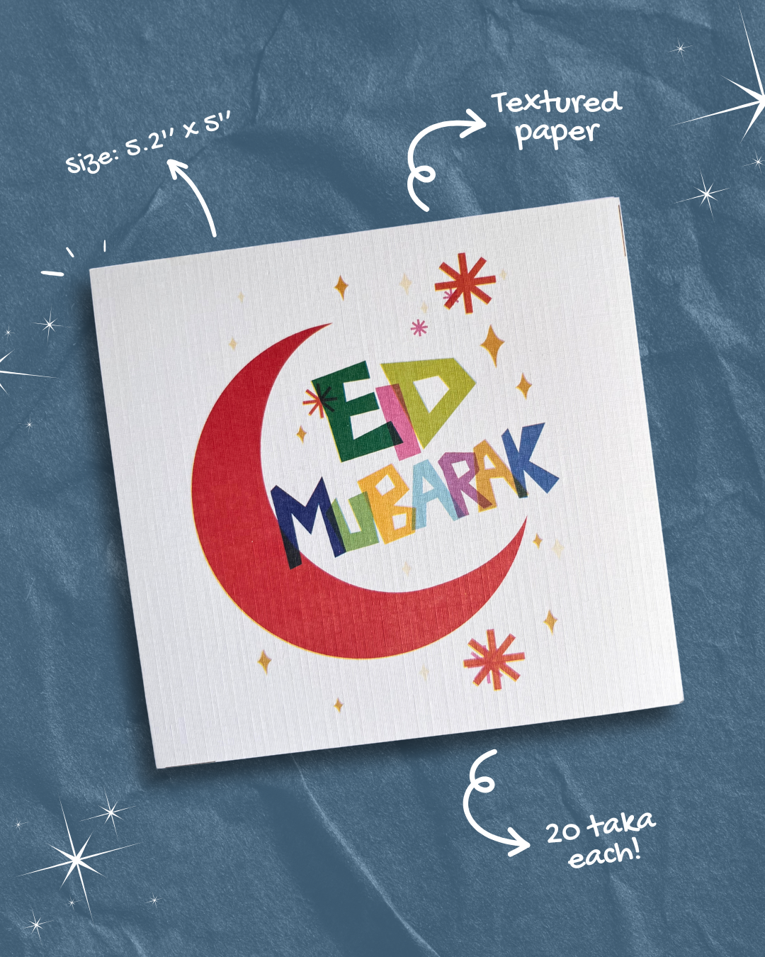 Eid Mubarak Post Card