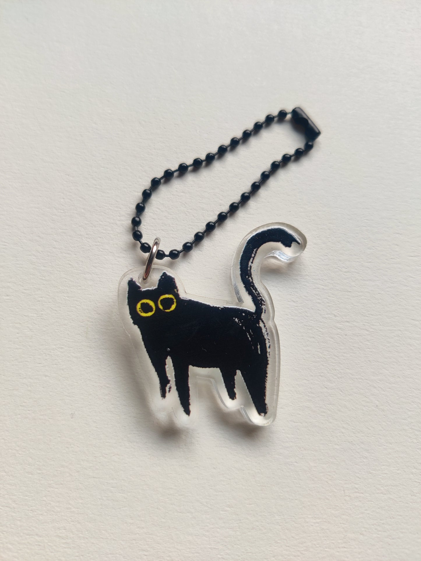 Black Cat Keycharm by Anico