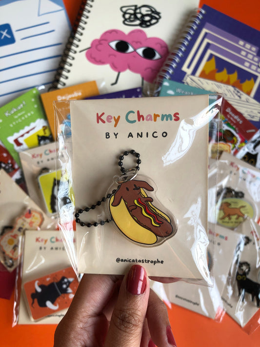 Hotdoggo Keycharm by Anico