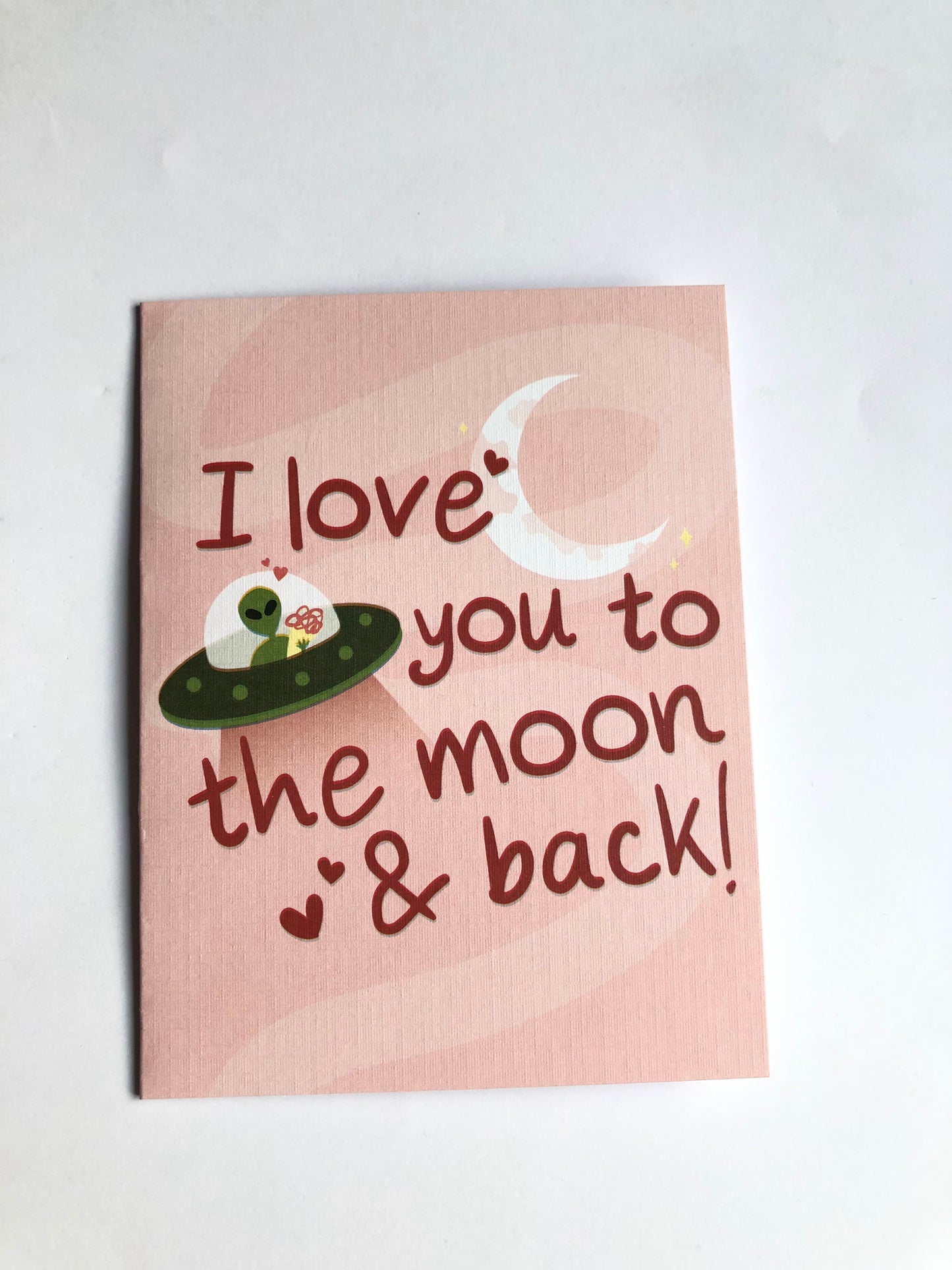 Love Moon Card